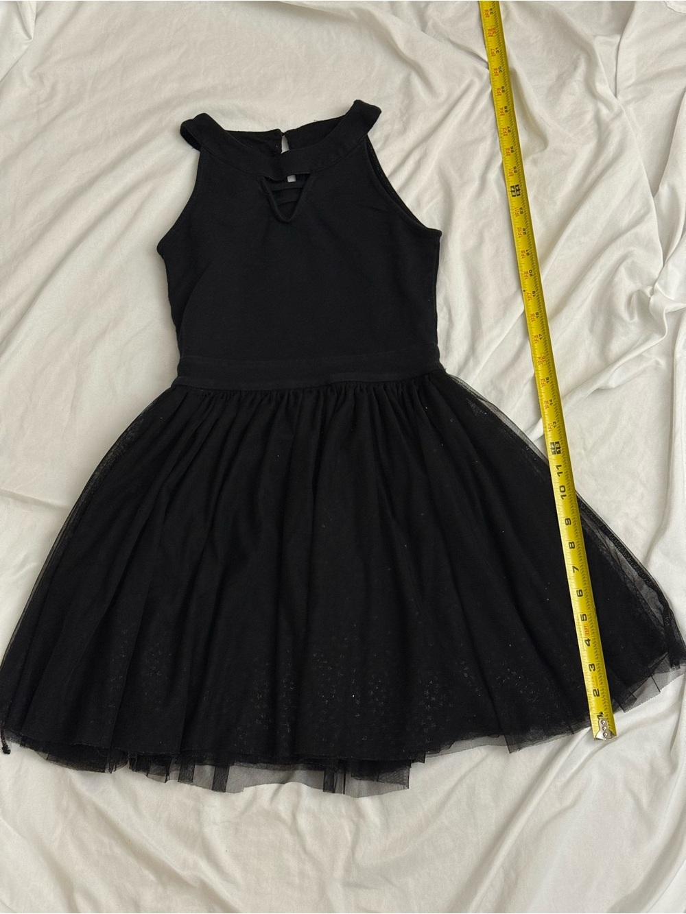 Epic Threads Black Sleeveless Tulle Party Dress